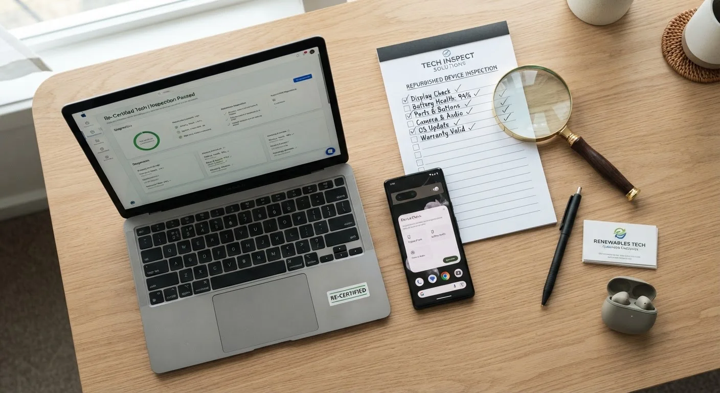 Before You Buy a Refurbished Device: A Pre-Purchase Checklist