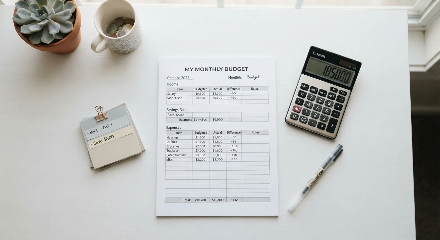 Budget Glossary: Key Terms Every Beginner Should Know