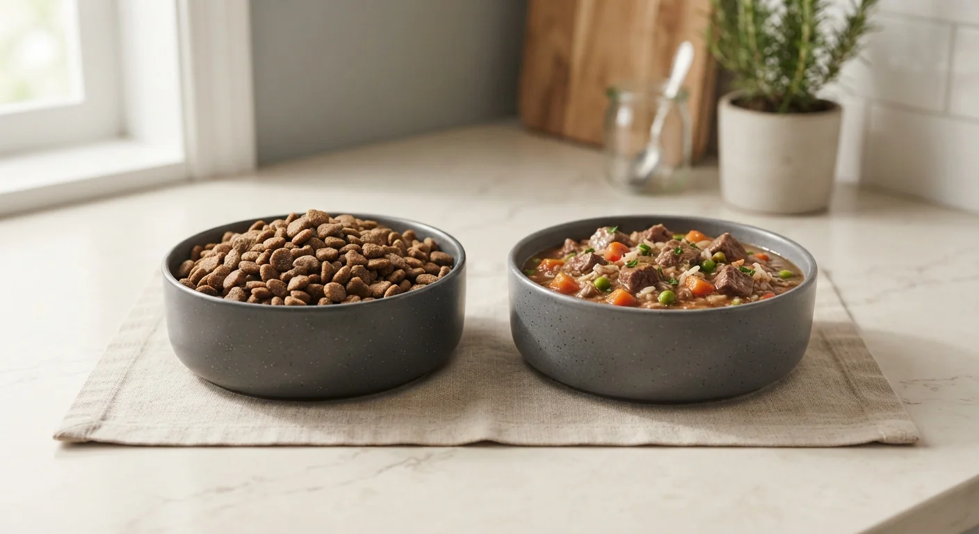Dry Kibble vs. Wet Food: What the Difference Actually Means for Your Pet