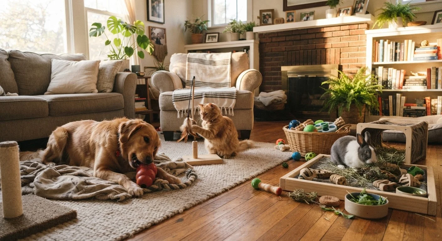 Enrichment Ideas That Keep Pets Engaged Across Different Life Stages