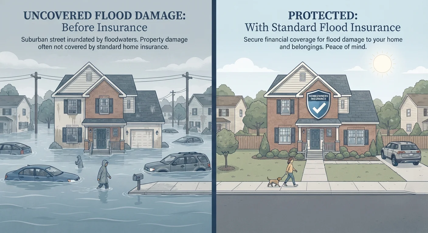Flood Insurance and Homeowners Insurance: Why They're Not the Same Thing
