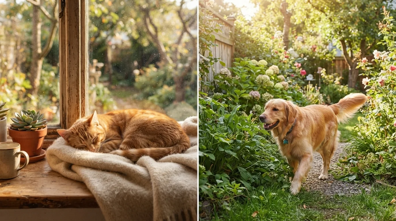 Indoor vs. Outdoor Pets: Weighing the Lifestyle Differences