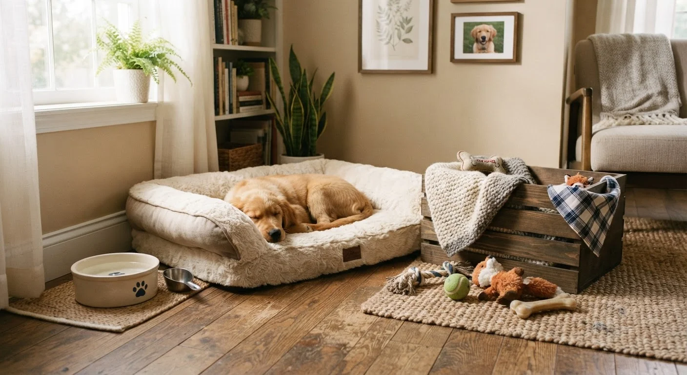 Setting Up a Safe and Comfortable Space for a New Pet