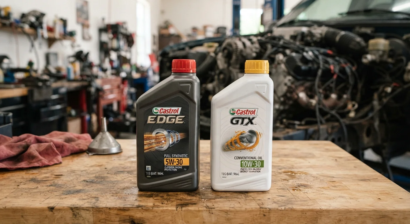 Synthetic vs. Conventional Motor Oil: What the Difference Means for Your Engine
