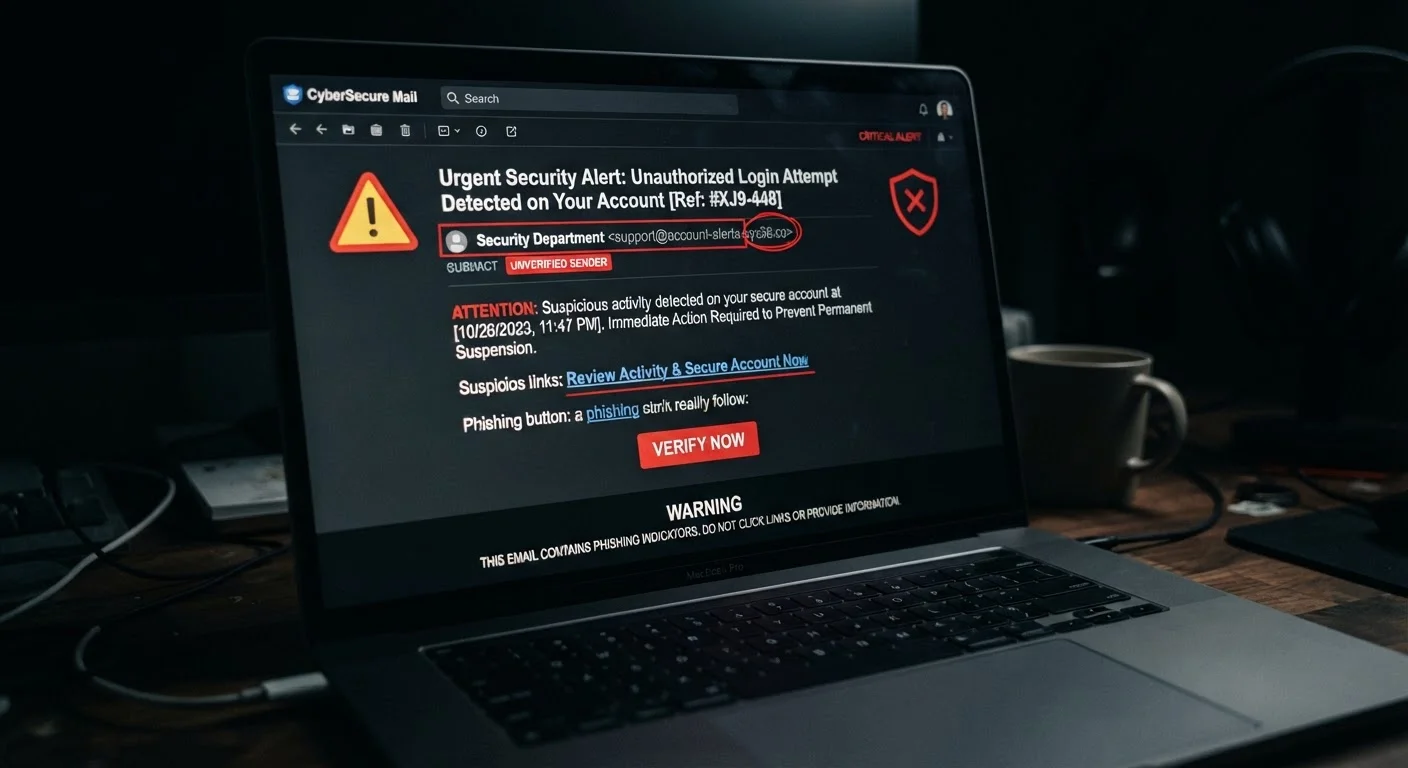 The Anatomy of a Phishing Email