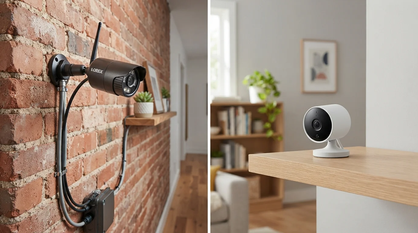 Wired vs. Wireless Home Security Cameras: A Practical Trade-Off Guide